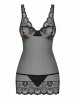 Obsessive 853-CHE-1 koszulka i stringi L/XL